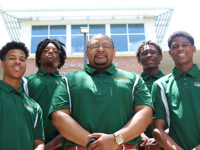 Black Male College Explorer's Program participants